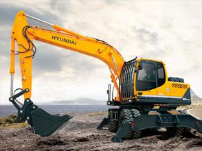 Колесные экскаваторы